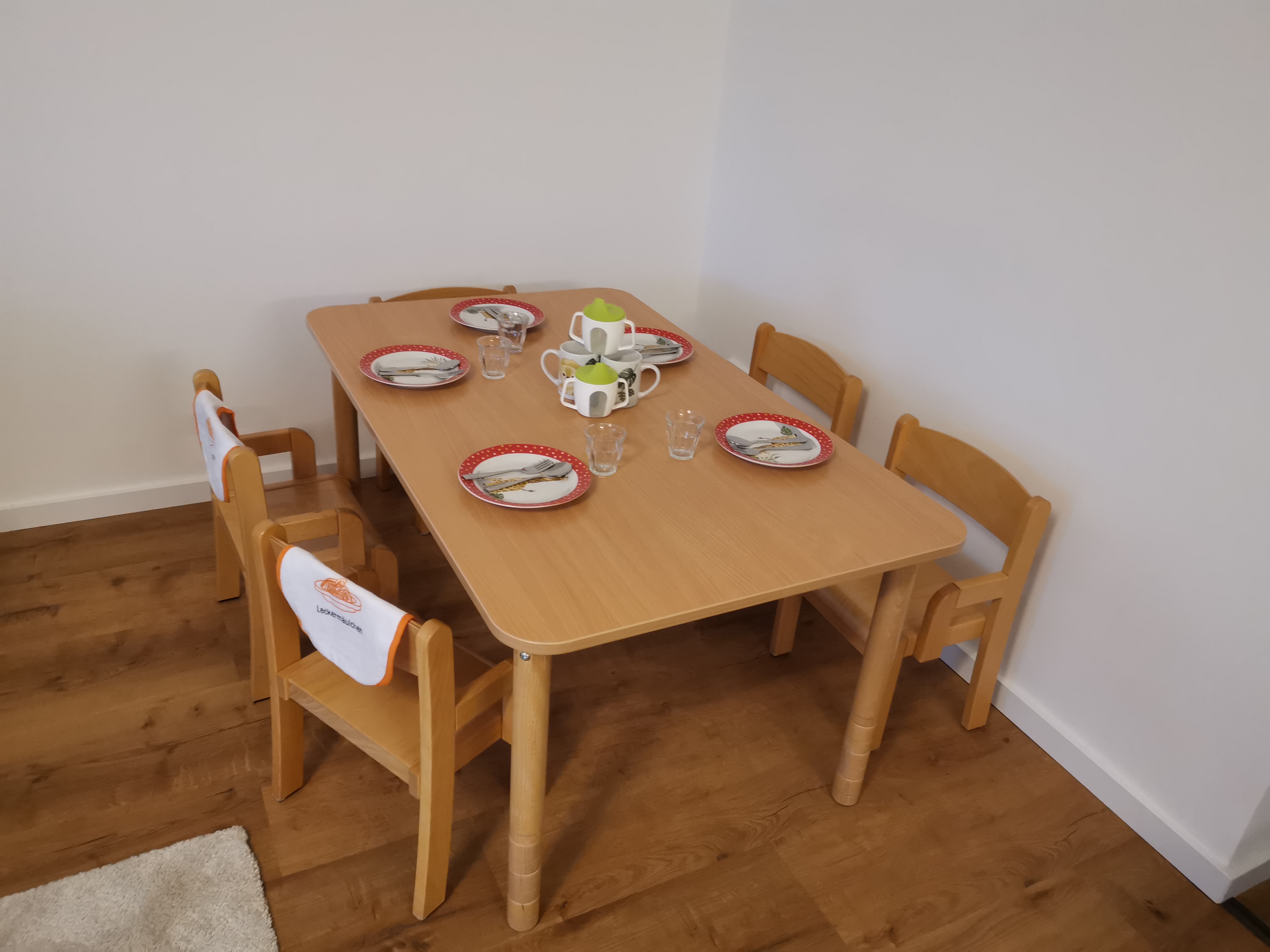 gedeckter Tisch